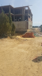 Un terrain vue de mer situé sur la route ceinture Hammamet nord Nabeul 