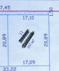 Terrain ayant un titre individuel à Hammamet Nord