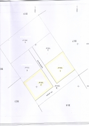 deux lots de terrain ayant un emplacement résidentiel à Hammamet zone touristique