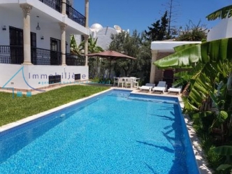 Villa s5 avec piscine à vendre Hammamet Sindibed